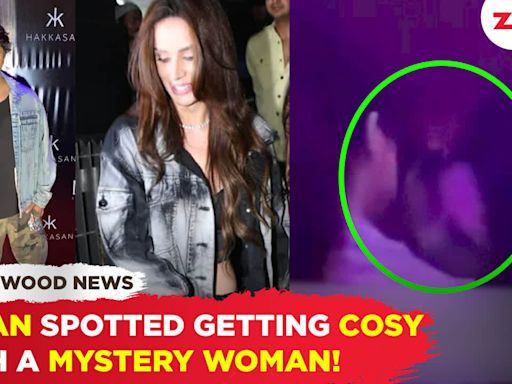 Aryan Khan caught getting cozy with a mystery woman; video goes viral!