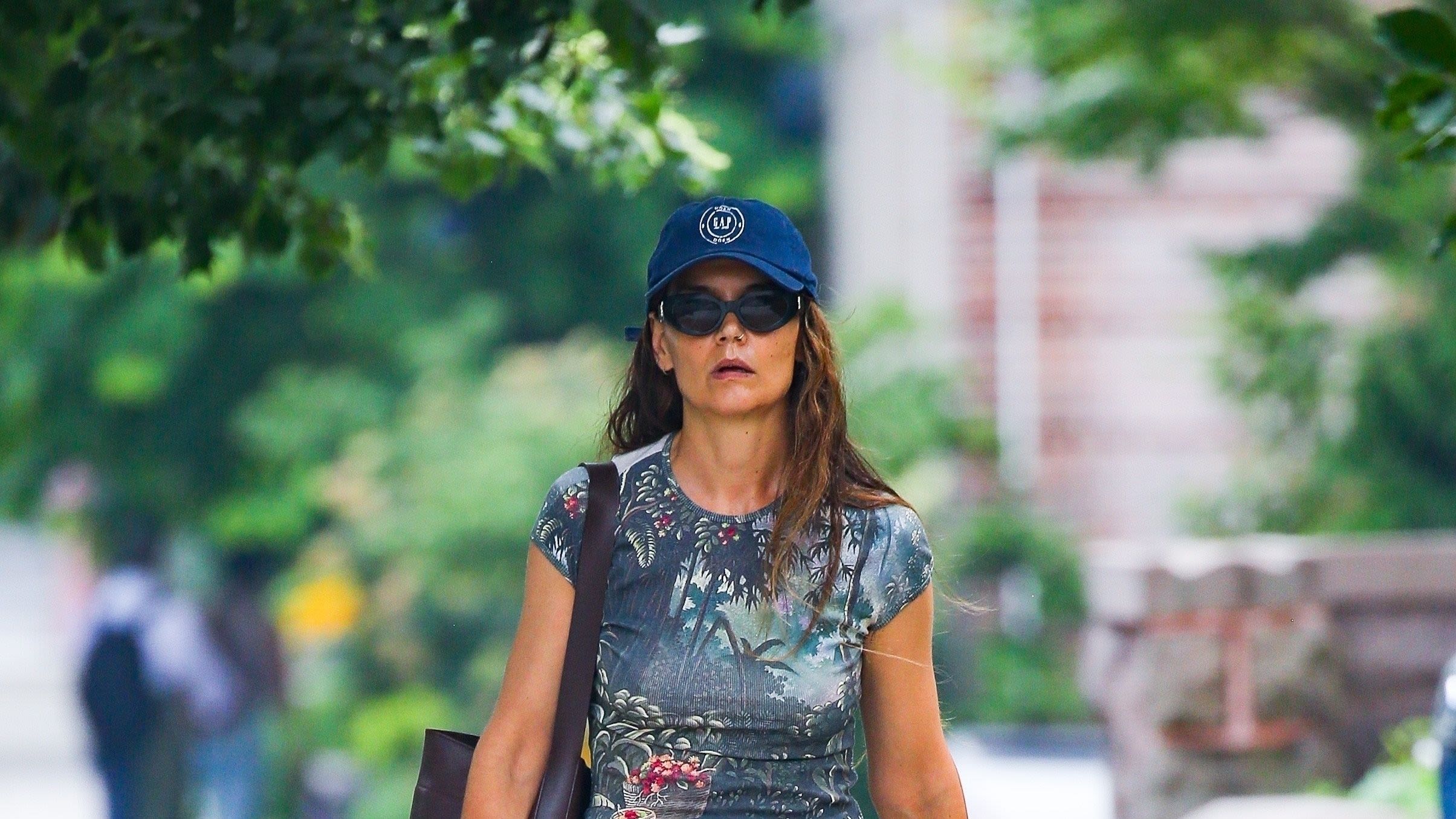 Katie Holmes’s Latest Summer Look Is All About Layering Bright Colors
