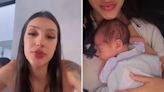 Bia Miranda gera polêmica ao dizer que não deixou filho bebê dormir: 'Está me afetando'