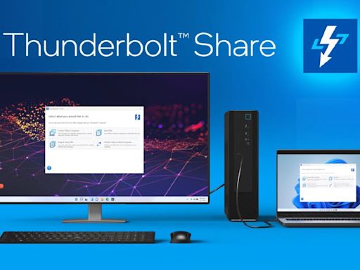 Thunderbolt Share 誕生！電腦跟電腦傳資料用有線傳輸，英特爾推全新 PC 傳輸方式- 電獺少女：女孩的科技日常-App、科技酷品、生活與美食