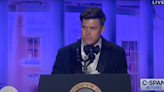 Colin Jost Kept Kamala Harris Laughing at White House Correspondents’ Dinner