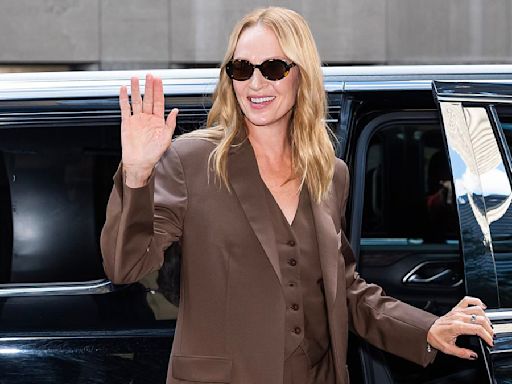 Uma Thurman proves she's still the queen of cool at 54