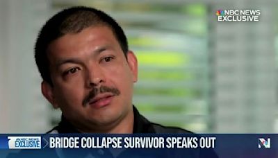 Baltimore Bridge Collapse Survivor Reveals What He Had to Do to Stay Alive
