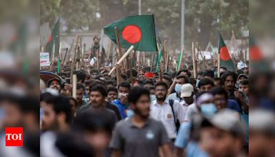 Bangladesh violence escalates, close to 1,000 Indian students return | India News - Times of India