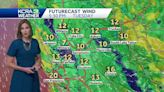 Northern California forecast: Warm with a north breeze for a few days