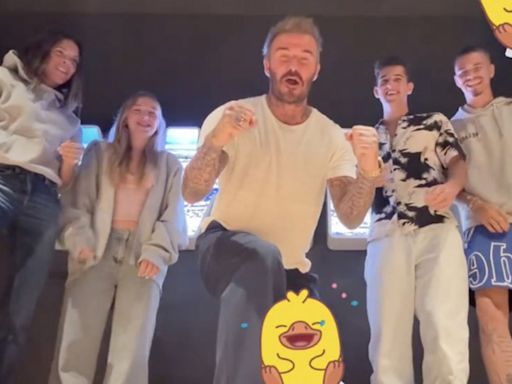 Victoria Beckham Gets Pranked by Family in 'Just Give Me My Money' TikTok Trend: 'Sorry Mum'