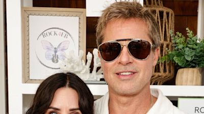 Jennifer Aniston’s Ex Brad Pitt Reunites With Courteney Cox for Rare Appearance Together - E! Online