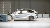 Crash tests show some minivans may be unsafe for back-seat passengers