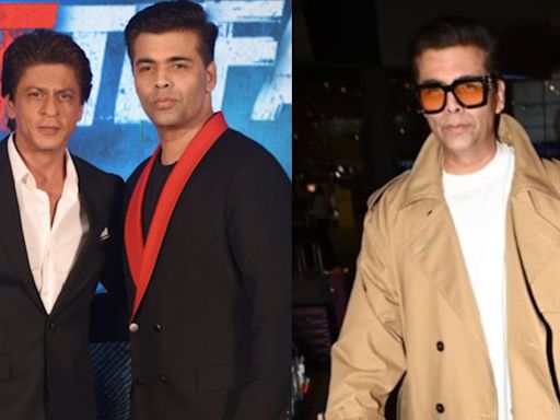 'Arey Shah Rukh Khan' Karan Johar Gives Hilarious Reaction After Pap Teases Him In Viral Video- Watch