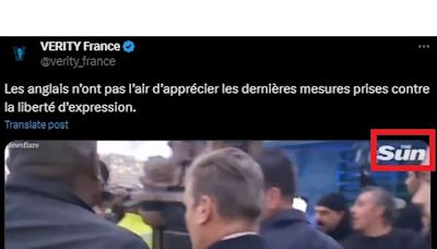 Attention à cette vidéo décontextualisée de Keir Starmer pris à partie par des manifestants