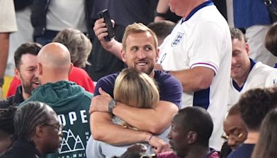 England WAGs pack on the PDA with football star partners after cheering team on to secure spot in Euros final