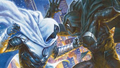 Marvel is closing out the current Moon Knight run by bringing back the original hero in a surprise battle with the anti-hero he'll be replacing