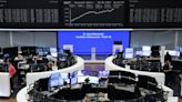 European shares end lower as healthcare declines outweigh miner gains