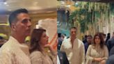 Akshay Kumar, Twinkle Khanna Arrive For Anant Ambani And Radhika Merchant's Wedding Reception | Watch - News18