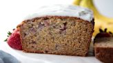 Strawberry Banana Smoothie Bread Recipe