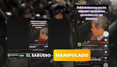 Nicolás Maduro no ordenó a la Guardia Nacional Bolivariana matar a manifestantes; video fue manipulado