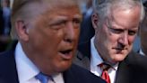 "The jig is up": Trump goes berserk at news Meadows' testimony could "obliterate" Jan. 6 defense