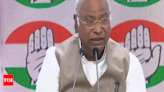 'You keep digging into past to hide your shortcomings': Mallikarjun Kharge attacks PM Modi | India News - Times of India