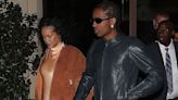 Pregnant Rihanna Joins A$AP Rocky for Date Night in Milan
