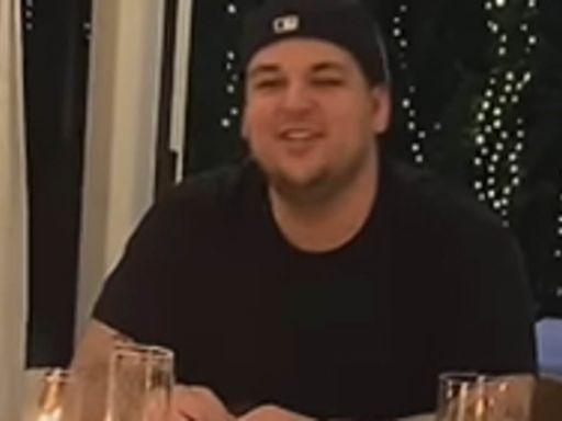 Rob Kardashian makes rare appearance in Khloe's 40th birthday video