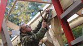 South Bend Marine reservists help Boy Scouts build safer storm shelters at Camp ToPeNeBee
