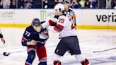 Rangers vs. Devils opens with line brawl, resulting in eight ejections