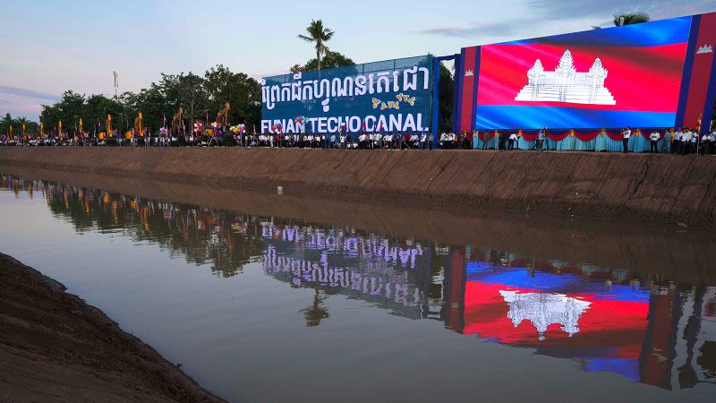Cambodia breaks ground on controversial $1.7 billion canal funded by China | CNN