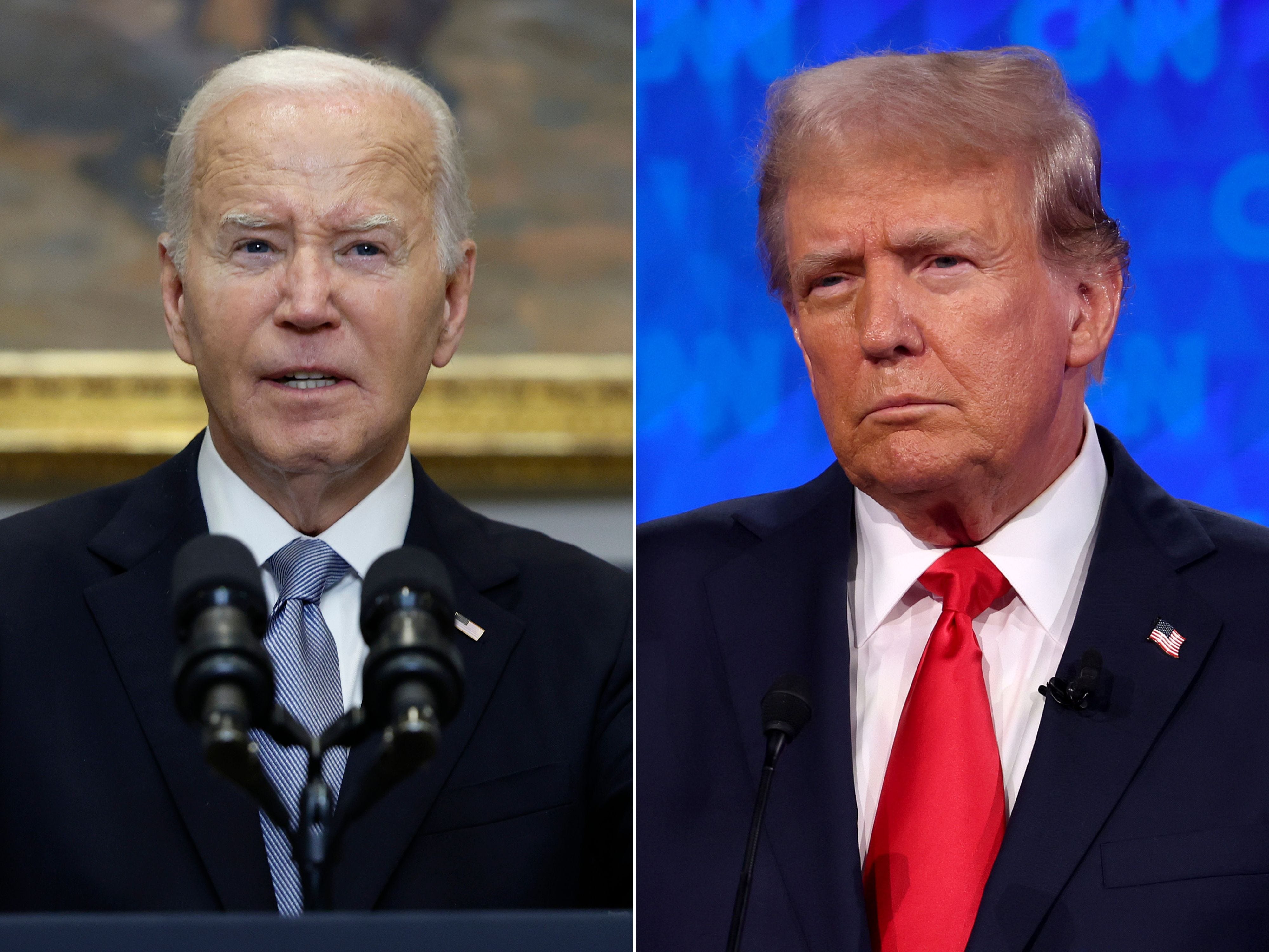 Fundraising following Biden's dropout announcement just scorched Trump's after the former president's conviction