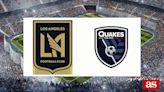 Los Angeles FC 6-2 San José Earthquakes: resultado, resumen y goles