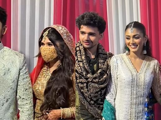 Adnaan Shaikh wedding: Bigg Boss OTT 3 friends Sana Makbul, Shivani Kumari, Vishal Pandey and others attend sangeet ceremony in style