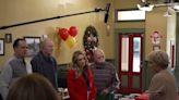 Clyde Edwards-Helaire’s wife shares photo of Chiefs players on Hallmark movie set