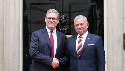 Prime Minister meets King of Jordan at Downing Street