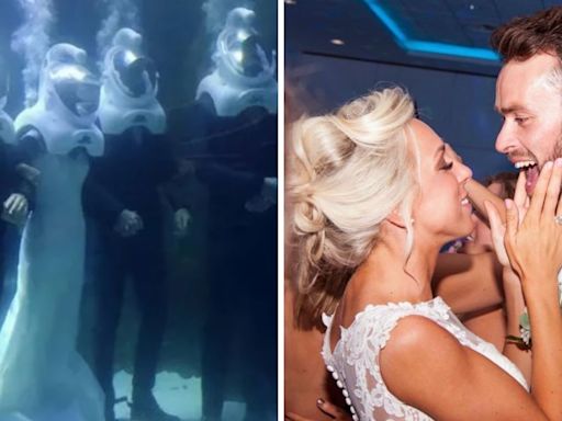 I nearly died of a jellyfish sting, so why did my fiancé plan an underwater wedding?