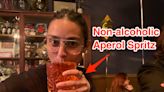 I tried a non-alcoholic Aperol Spritz during Dry January and I can't wait to sip on them this spring