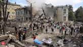 Russian daytime attack on Ukraine kills at least 20, hits children's hospital in Kyiv - The Economic Times