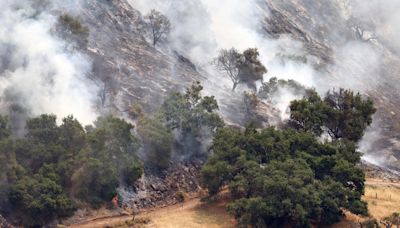 Michael Jackson's Neverland Ranch in path of Lake Fire as it burns more than 16,000 acres in Santa Barbara County