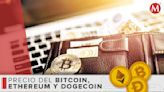 Precio del bitcoin, ethereum y dogecoin HOY | 7 de junio de 2024