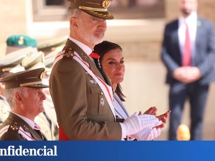 Felipe VI vuelve a jurar bandera 40 años después con la Princesa Leonor como testigo