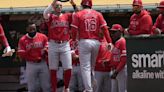 Angels rally against Oakland bullpen in final scheduled visit to Coliseum, beat A’s 8-5