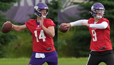 Vikings HC Kevin O'Connell says first-round QB J.J. McCarthy will get first-team 'reps as well'