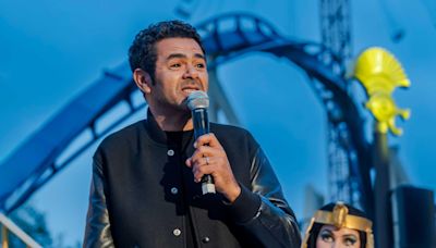 Jamel Debbouze, inoubliable Numérobis, inaugure la nouvelle attraction du Parc Astérix