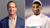 Peyton Manning Reveals Unique Super Bowl Advice He Texted to Eagles QB Jalen Hurts: 'Keep Your Routine'