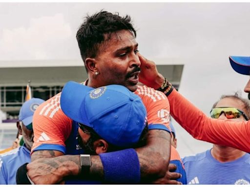 Tearful Hardik Pandya Recalls Tough Times At Mumbai Indians After India’s T20 World Cup 2024 Win – WATCH