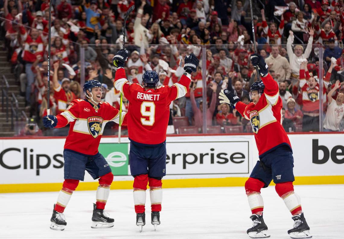 Panthers’ Sam Bennett took part in morning skate. What’s his status for Game 3 vs Boston?