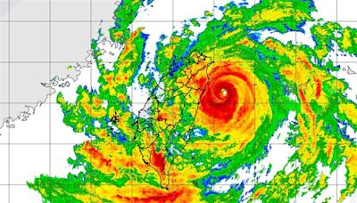 颱風凱米再增強有雙眼牆特徵 24日晚至25日清晨影響最劇烈