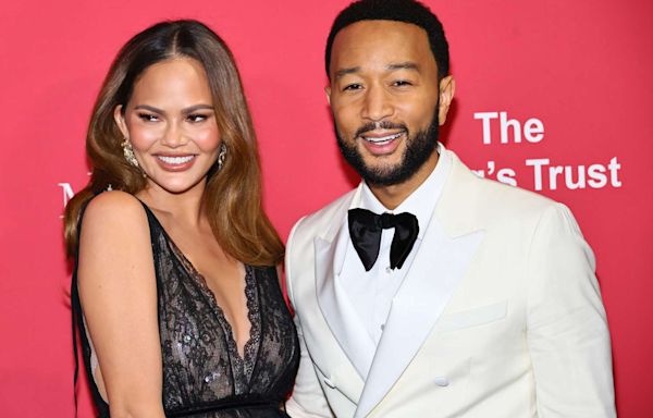 John Legend and Chrissy Teigen Go Glam for the 2024 King's Trust Global Gala — See Their Date Night Looks!