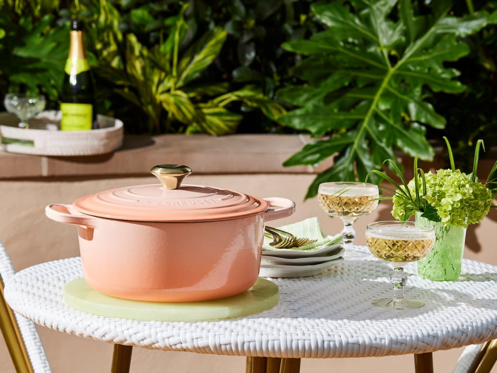 Le Creuset Just Debuted a Brand New Color for Spring and It’s Oh-so Fruity