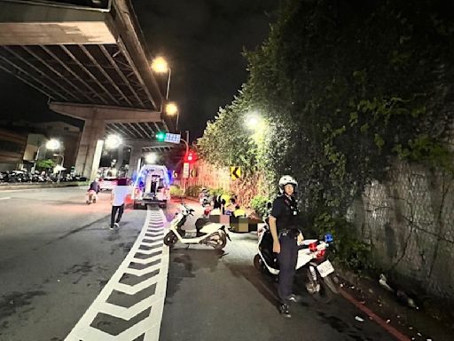 把堤防當攀岩場？ 新北三重男爬3樓高重摔亡