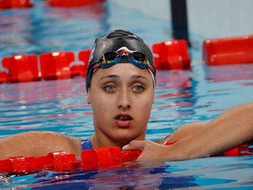 Agostina Hein debutó con 16 años en los Juegos Olímpicos de París: un buen tiempo que no le alcanzó para llegar a la final de 400m libres de natación