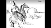 Into the sunset with Western songwriter Jack Hannah: SW Parra opinion cartoon for The Bee